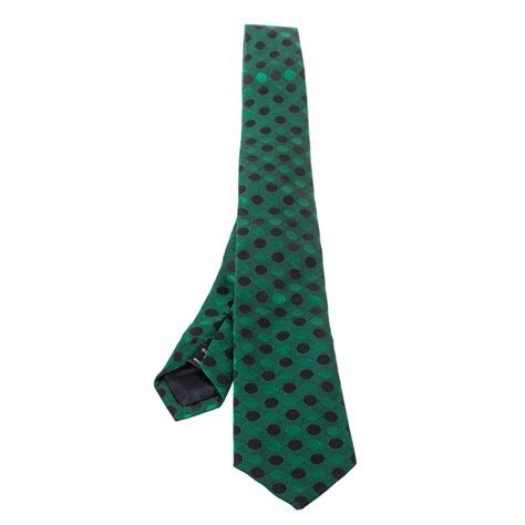 gucci green tie|gucci silk tie.